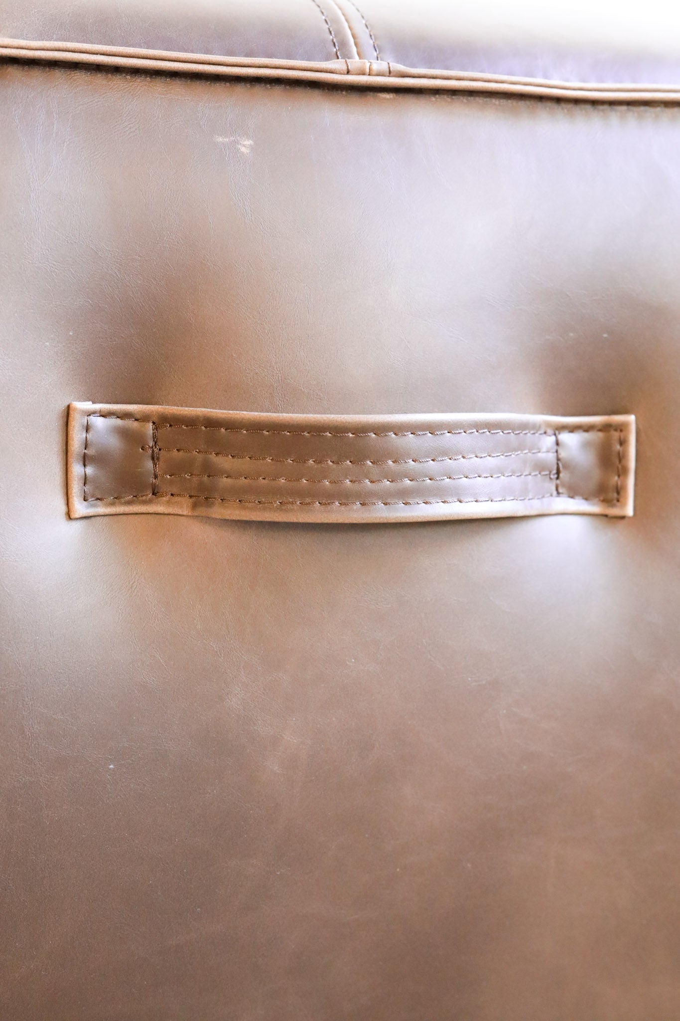 Aiden Ottoman / Dark Brown