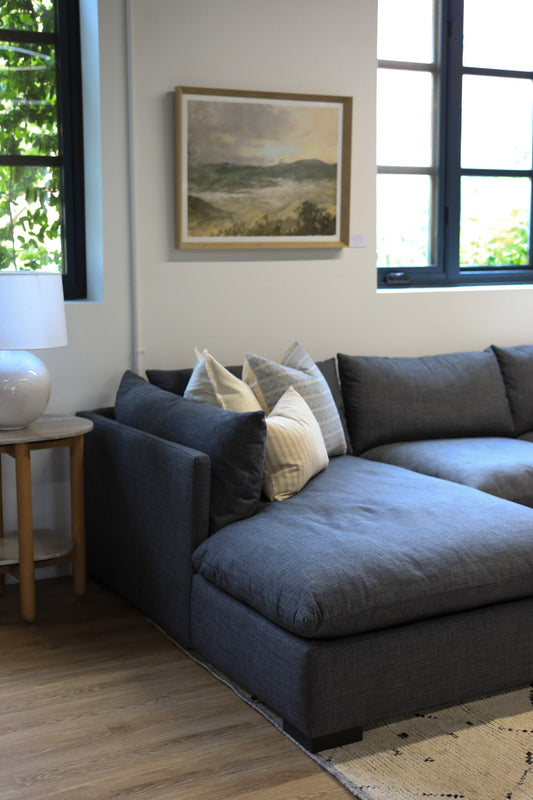 Walden 2 Piece Sectional - Charcoal